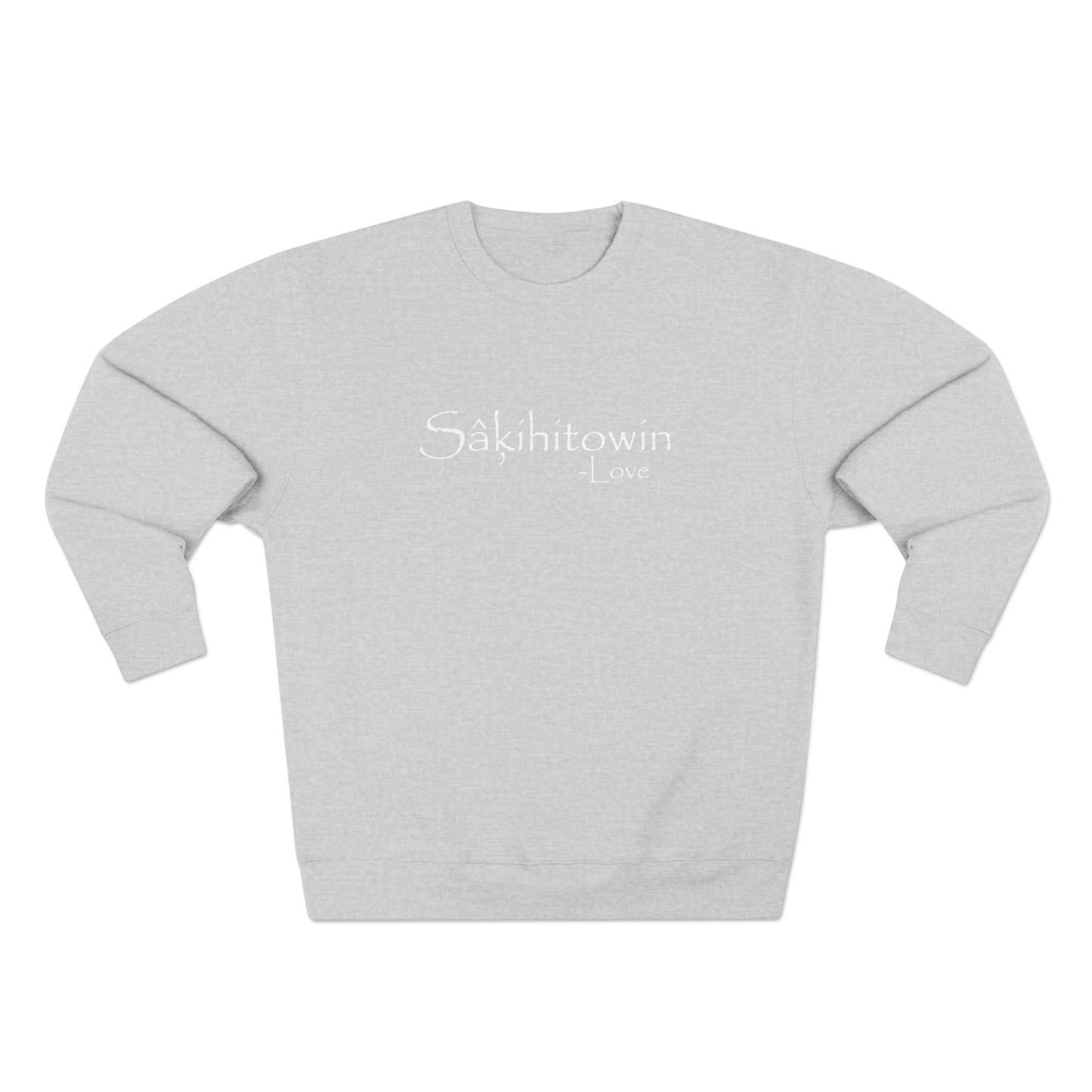 sâkihitowin // love // crewneck